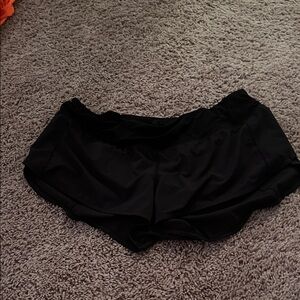 Lululemon Black Speed Up shorts
